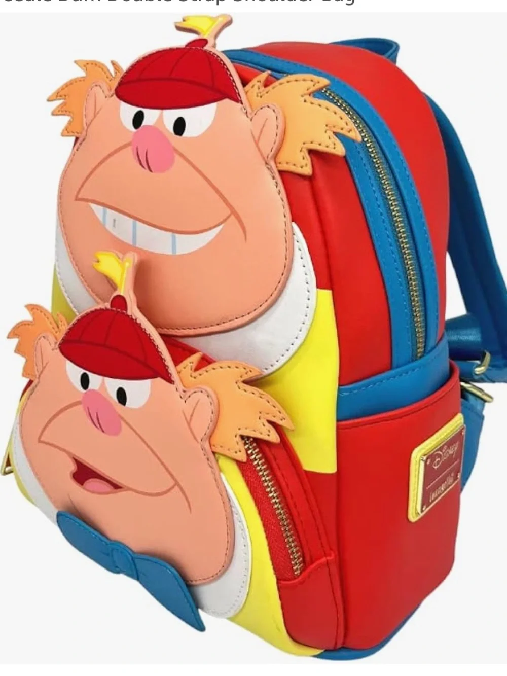 Loungefly Disney Alice In Wonderland Tweedle Dee And Tweedle Dum Mini Backpack